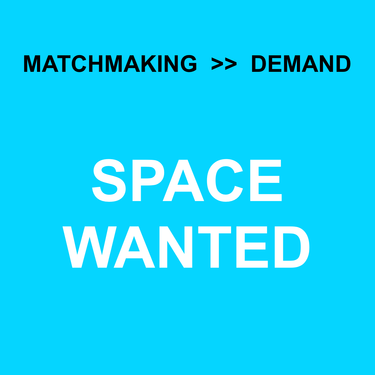 HEADER - SPACE WANTED